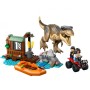 Huída Por El Río Y Caza T.Rex Jurassic World Lego