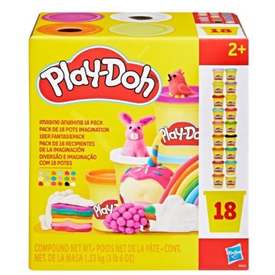 Play-Doh Pack De 18 Botes Hasbro