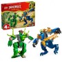 Combate Del Meca Dragón De Jay Lego Ninjago
