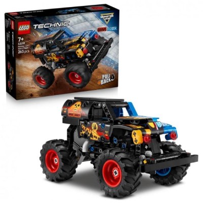 Monster Jam Grave Digger Fuego Y Hielo Lego Technic