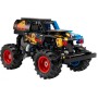 Monster Jam Grave Digger Fuego Y Hielo Lego Technic