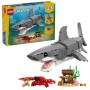 Feroz Tiburón Con Cofre Del Tesoro Lego Creator