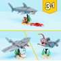 Feroz Tiburón Con Cofre Del Tesoro Lego Creator