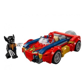 Coche Spider-Man Vs Lobezno Venomizado Lego