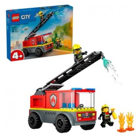 Camión De Bomberos Con Escalera Lego City