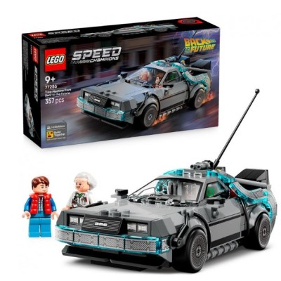 Máquina Del Tiempo De Regreo Al Futuro Lego Speed