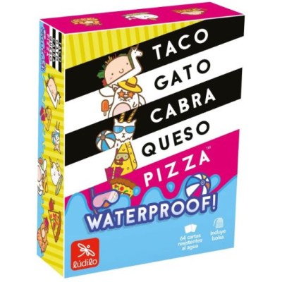 Taco, Gato, Cabra, Queso, Pizza Waterproof