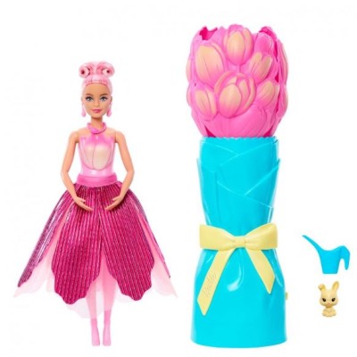 Muñeca Tulipan Rosa Petal Pop Barbie
