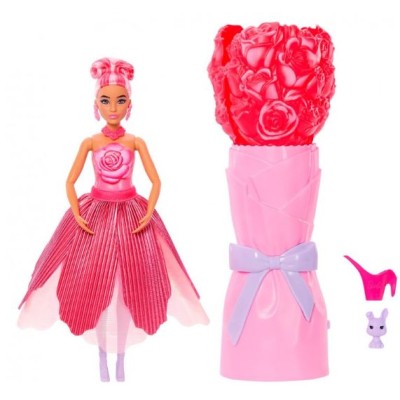 Muñeca Rosa Roja Petal Pop Barbie