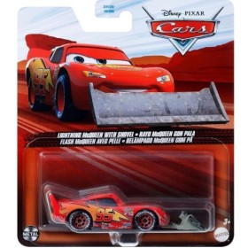 Disney Pixar Cars Diecast Singles 1:55 - Lightning McQueen with Shovel DXV29