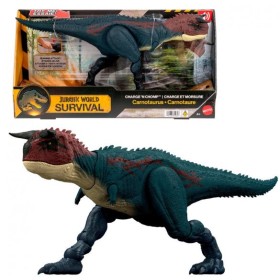 Jurassic World Charge N Chomp Carnotauro Figura de Acción