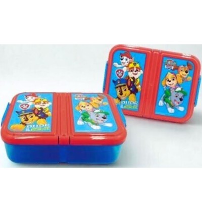Sandwichera 3 compartimentos Paw Patrol