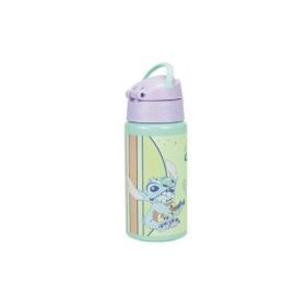 Botella aluminio Flip 500ml Stitch