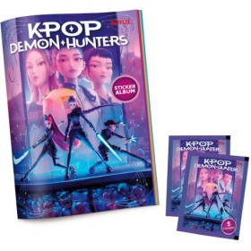 Kpop Demon Hunters Album Y 2 Sobres