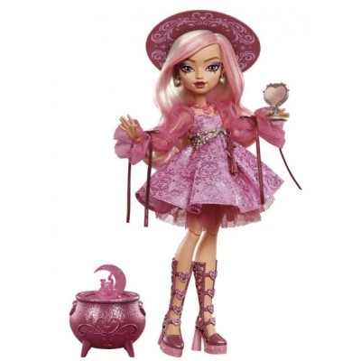 Monster High Moonspell Magic Carina Song Muñeca Bruja con Caldero Mattel