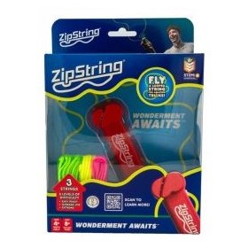 ZipString Rojo Cuerda mágica roja para trucos al aire