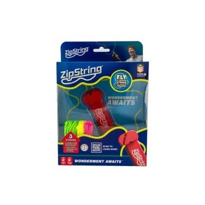 ZipString Rojo Cuerda mágica roja para trucos al aire