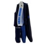 Real Madrid Portatodo Triple Negro y Azul de 12x22x3 cm