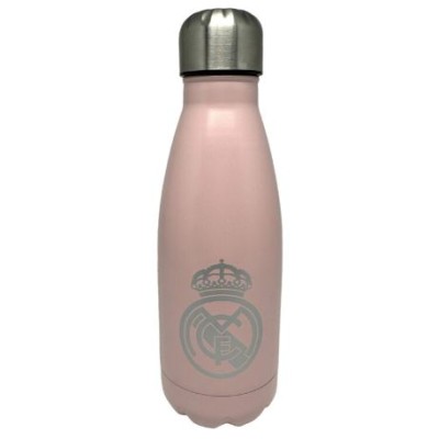 Real Madrid Botella Rosa de Acero 550ml