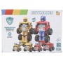 Robot Armable Rojo 3en1 27 Pzas