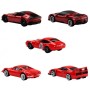 Hot Wheels Pack de 5 Coches Ferrari a Escala 1:64