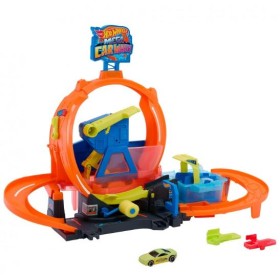 Megalooping de lavado de coches hot wheels city color ...