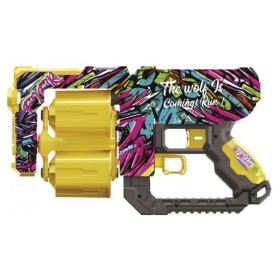 Pistola Street Shot Con Cargador Y 12 Balas T01035