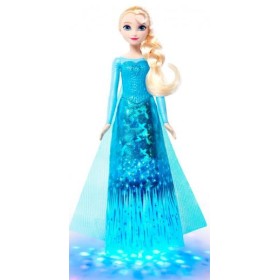 Muñeca Elsa Canta Con Luz Jnb96 Disney Frozen