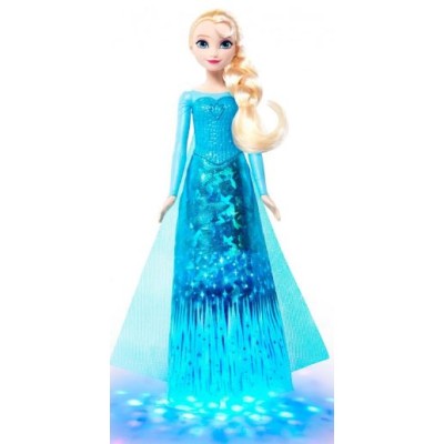 Muñeca Elsa Canta Con Luz Jnb96 Disney Frozen