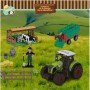 Set Granja 19 Pzas Con Tractor,Animales Y Figuras T01047